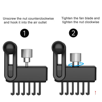 For Tesla Model 3/Y Air Vent Magnetic Mobile Phone Holder Non-marking Base by buy2fix