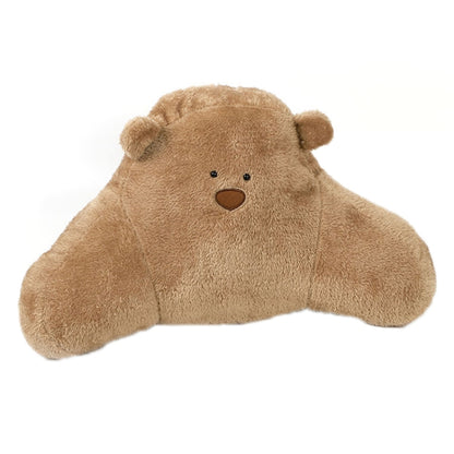 Car Cartoon Bear Plush Seat Upholstery Pillow, Color: Lumbar Pillow Brown by buy2fix