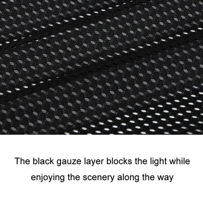 2pcs Car Curtain Sun Protection Mesh Suction Cup Sunshade(Black) by buy2fix