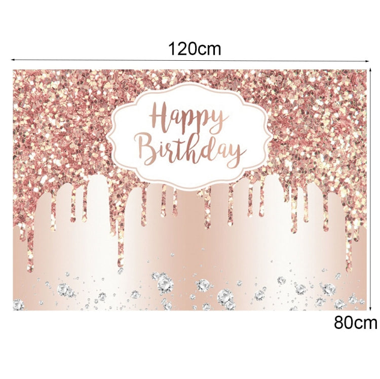 80x120cm Spot Elements Birthday Party Decoration Background Studio Photo Photography Background Cloth(11410592) by buy2fix