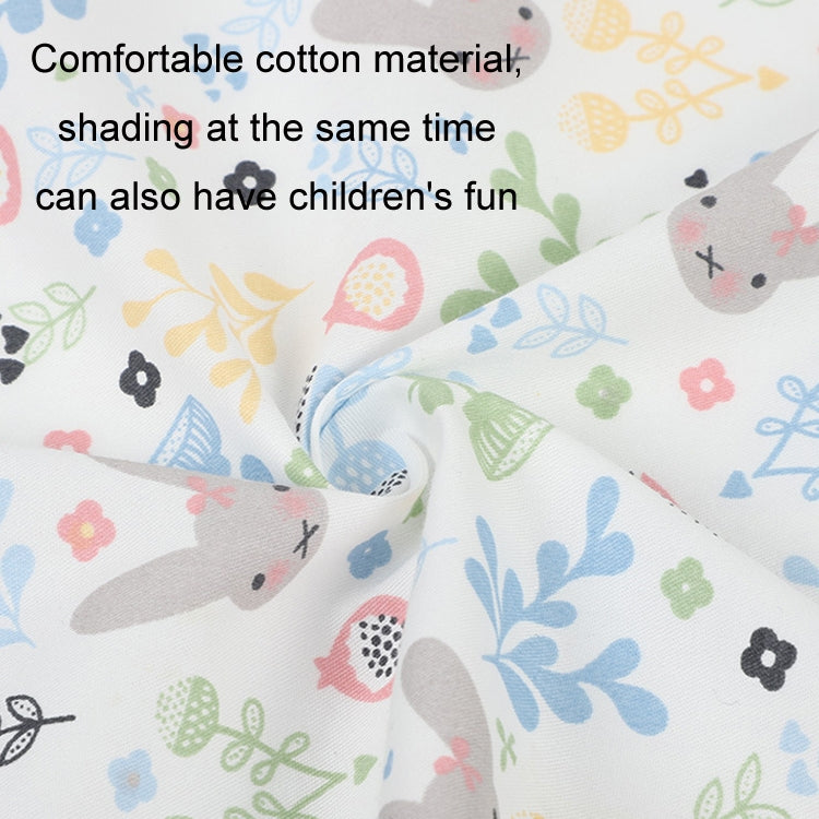 Car Heat Insulation Blackout Cartoon Cotton Sunshade(Coffee Wave Point) by buy2fix