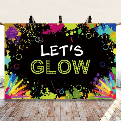 80x120cm Rendering Colorful Graffiti Birthday Party Decoration Backdrop Photography Background Cloth(11307485) by buy2fix