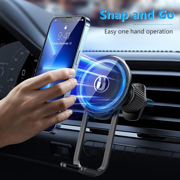 Car Central Control Air Outlet Mobile Phone Navigation Magnetic Suction Bracket, Model: LE-11 by buy2fix