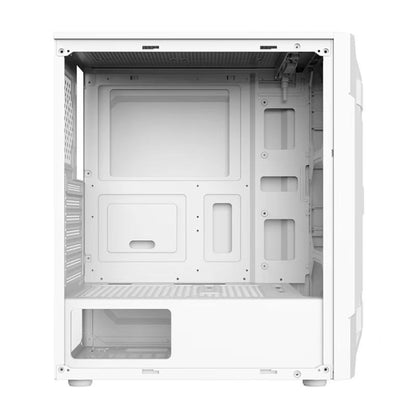 EVESKY Acrylic Side Transparent ATX Computer Case With 6 Fans Position And USB 3.0 Interface, Color: White - Computer Cases & Towers by EVESKY | Online Shopping UK | buy2fix