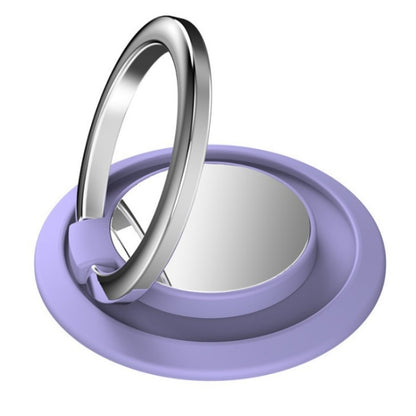 5pcs Car Magnetic Metal Ring Buckle Mobile Phone Holder(Clove Purple) by buy2fix