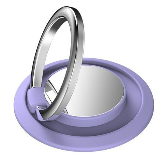 5pcs Car Magnetic Metal Ring Buckle Mobile Phone Holder(Clove Purple) by buy2fix