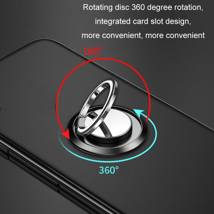 5pcs Car Magnetic Metal Ring Buckle Mobile Phone Holder(Blue) by buy2fix