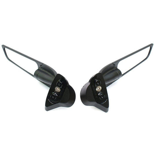 For YAMAHA YZF-R6/R7 Motorcycle Fixed Wing Reflector(Black) - Side Mirrors by buy2fix | Online Shopping UK | buy2fix
