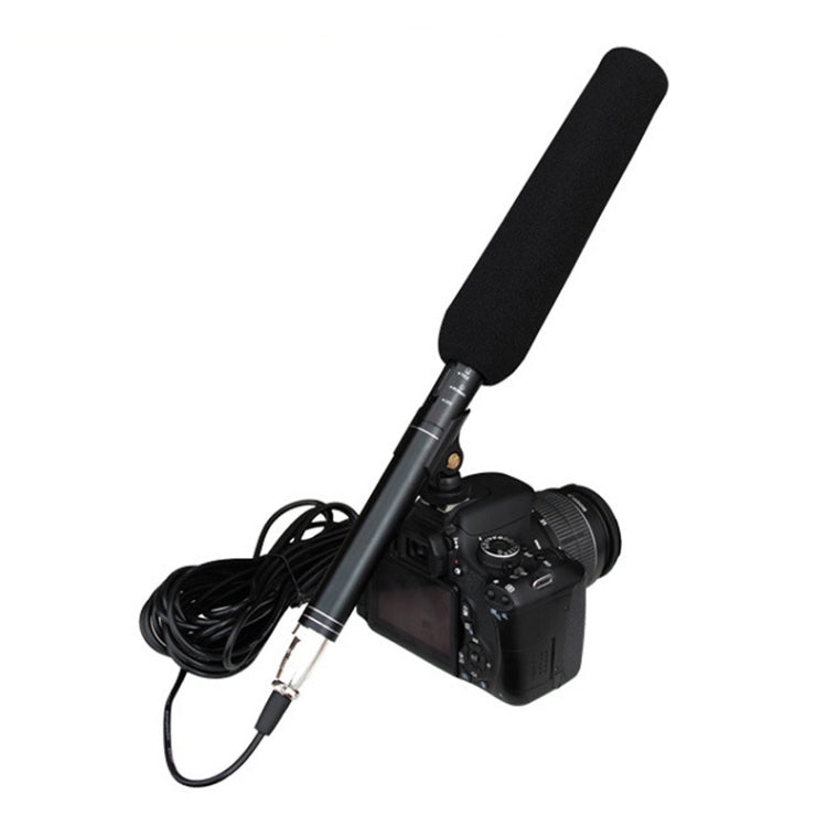 28cm Smart Noise Reduction Live Sound Card Computer Microphone Phone Camera News Interview Microphone - Microphone by buy2fix | Online Shopping UK | buy2fix