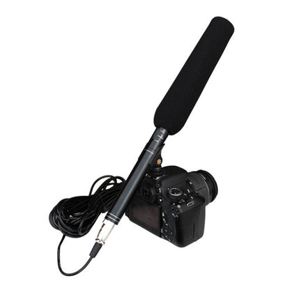 28cm Smart Noise Reduction Live Sound Card Computer Microphone Phone Camera News Interview Microphone - Microphone by buy2fix | Online Shopping UK | buy2fix