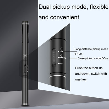 28cm Smart Noise Reduction Live Sound Card Computer Microphone Phone Camera News Interview Microphone - Microphone by buy2fix | Online Shopping UK | buy2fix
