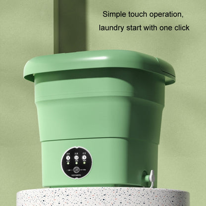4.5L Mini Portable Folding Household Washing Machine Underwear Washer, Color: Lake Blue(UK Plug) - Washing Machines & Accessories by buy2fix | Online Shopping UK | buy2fix