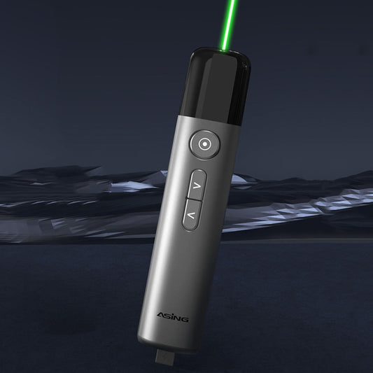 ASiNG LED LCD Screen High Power Bright Green Laser Pointer PPT Speech Instructions Page Presenter(A17) -  by ASiNG | Online Shopping UK | buy2fix