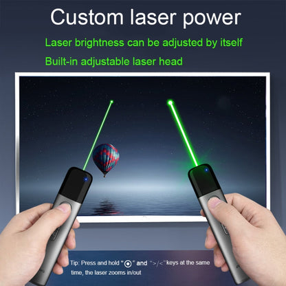 ASiNG LED LCD Screen High Power Bright Green Laser Pointer PPT Speech Instructions Page Presenter(A17) -  by ASiNG | Online Shopping UK | buy2fix