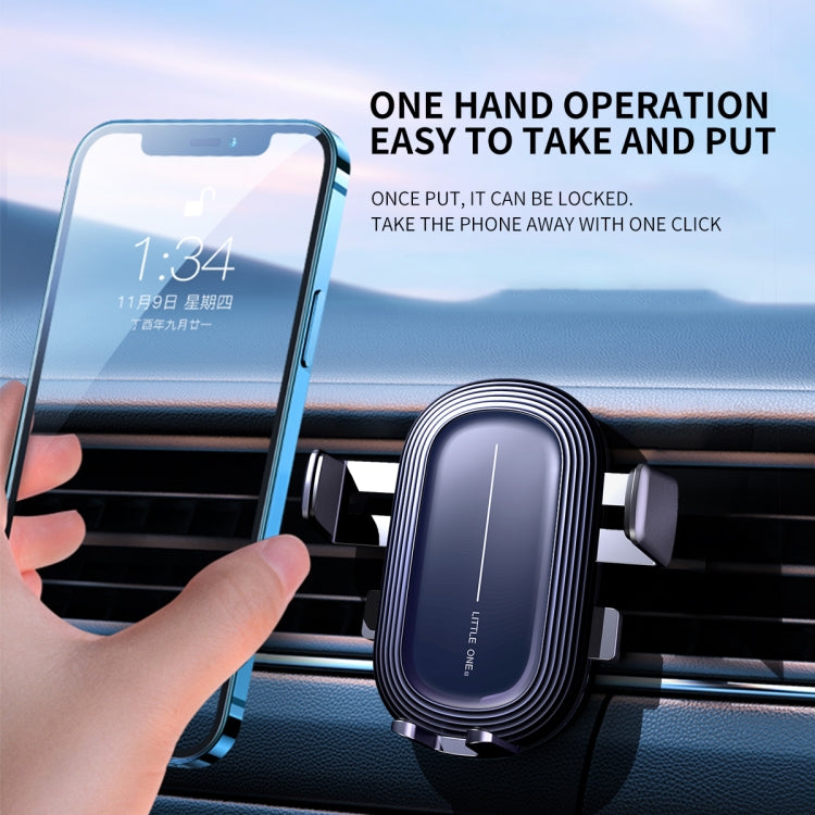 Little One Gravity Car Holder Air Vent Clip Mount Mobile Cell Stand Smartphone GPS Support by buy2fix