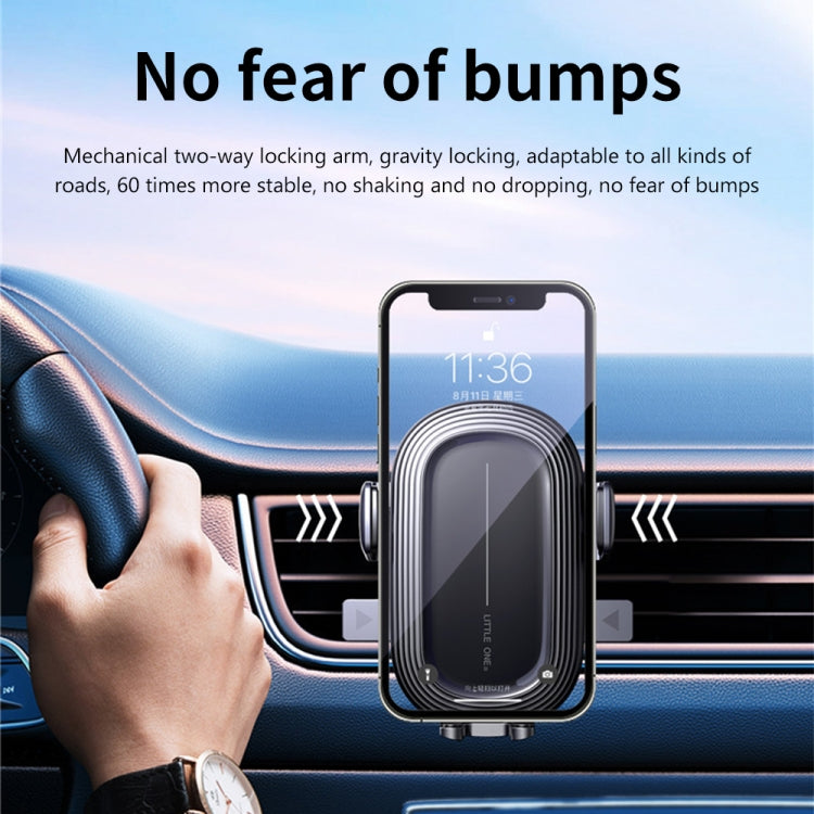 Little One Gravity Car Holder Air Vent Clip Mount Mobile Cell Stand Smartphone GPS Support by buy2fix