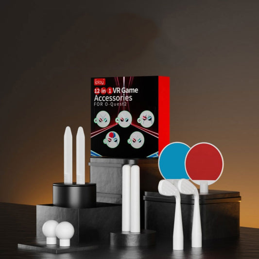 iplay for Meta Quest Controller Grip Set(12 in 1) - VR Accessories by buy2fix | Online Shopping UK | buy2fix