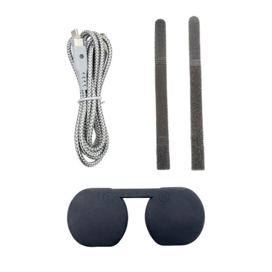 iplay for PSVR2 TYPE-C Charging Cable + Glasses Cover + Cable Tie Set(HBP-509) - VR Accessories by iplay | Online Shopping UK | buy2fix