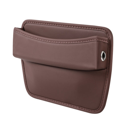 Car Gap Storage Box Seat Decoration Seat Filler Organizer(Brown) by buy2fix