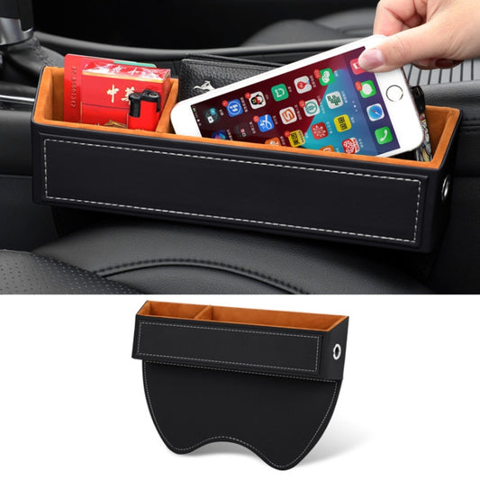 Car Crevice Sundries Storage Box Car Interior Decoration Supplies, Color: Black White Line Principal Driver by buy2fix