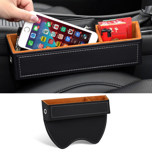 Car Crevice Sundries Storage Box Car Interior Decoration Supplies, Color: Black White Line Co-pilot by buy2fix
