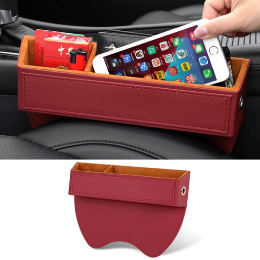 Car Crevice Sundries Storage Box Car Interior Decoration Supplies, Color: Wine Red Principal Driver by buy2fix