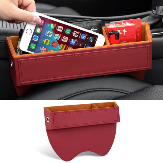 Car Crevice Sundries Storage Box Car Interior Decoration Supplies, Color: Wine Red Co-pilot by buy2fix