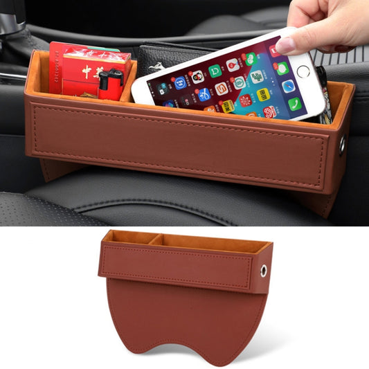 Car Crevice Sundries Storage Box Car Interior Decoration Supplies, Color: Light Brown Principal Driver by buy2fix