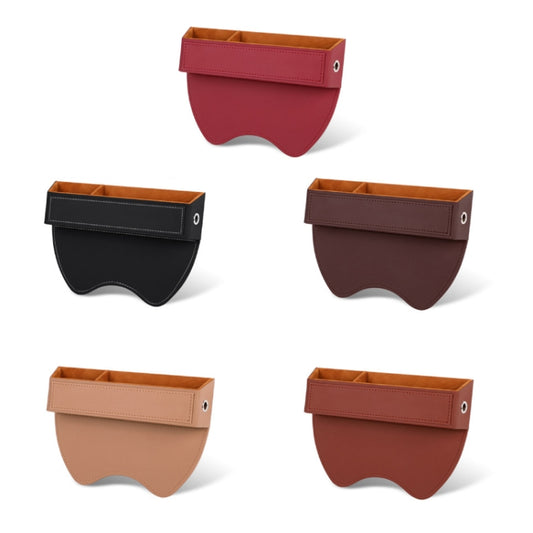 Car Crevice Sundries Storage Box Car Interior Decoration Supplies, Color: Light Brown Principal Driver by buy2fix