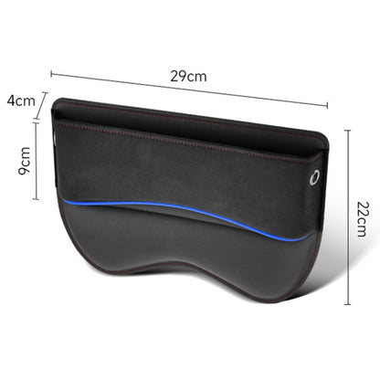 Car Seat Gap Multi-Functional Sundries Storage Box(Brown) by buy2fix