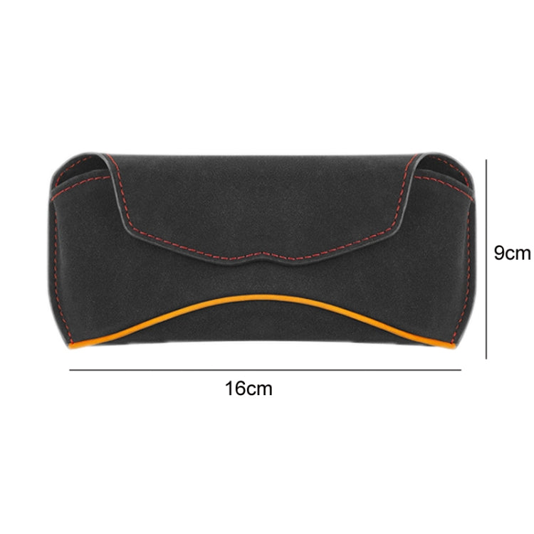 Car Sun Visor Multifunctional Glasses Case Card Storage Bracket(Black) by buy2fix