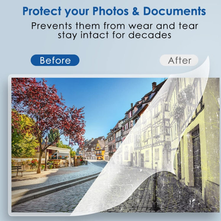 FN333 A4 Photo Laminating Machine With Hot And Cold Mode, Size: Set 1(US Plug) by buy2fix