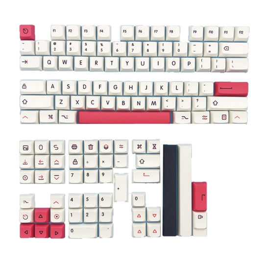 Planet 126 Keys Sublimation Mechanical Keyboard PBT Keycaps by buy2fix