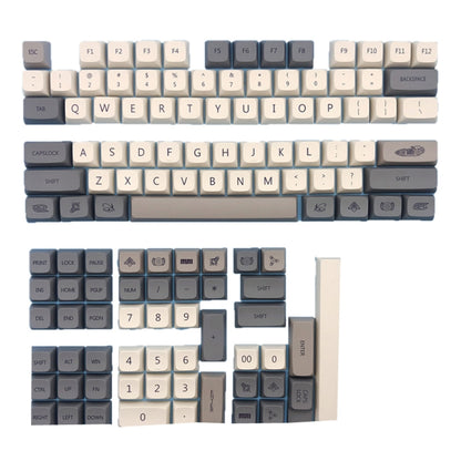 Revelation 125 Keys Sublimation Mechanical Keyboard PBT Keycaps by buy2fix