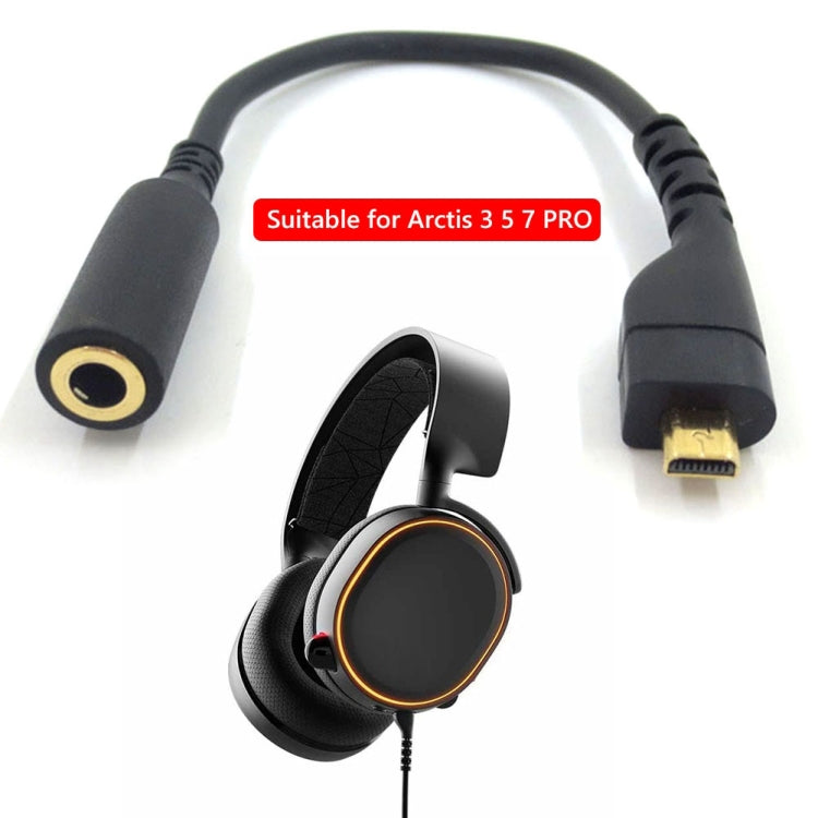 For SteelSeries Arctis 3 5 7 Pro Headphone Sound Card Adapter Cable Audio Cable(A Style) - Headset Accessories by buy2fix | Online Shopping UK | buy2fix