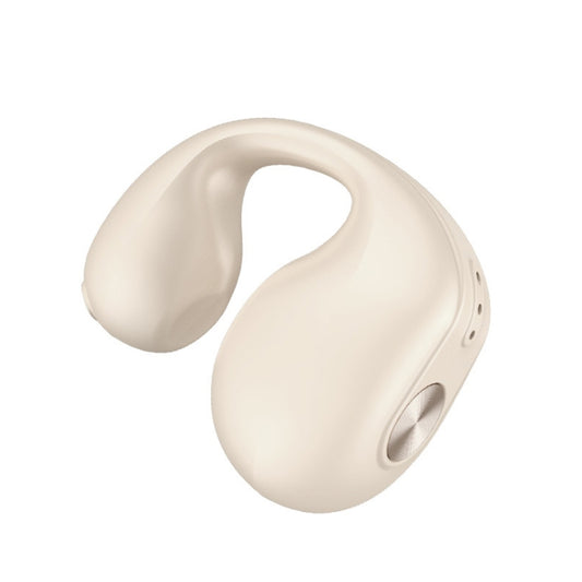 Single Ear Bone Conduction Bluetooth Earphone In-Ear Wearable Running Sports Mini(Skin Color) - Bluetooth Earphone by buy2fix | Online Shopping UK | buy2fix
