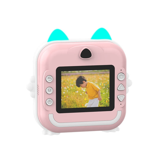 Children Instant Camera Mini Thermal HD Printer Video Photo Digital Camera, Spec: 16G  Pink - Children Cameras by buy2fix | Online Shopping UK | buy2fix