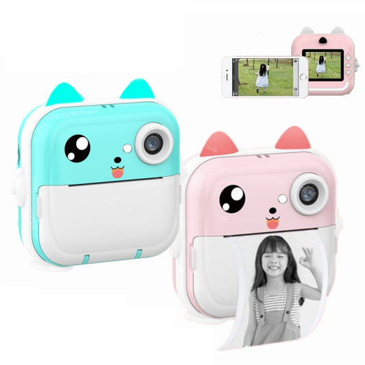 Children Instant Camera Mini Thermal HD Printer Video Photo Digital Camera, Spec: 16G Blue - Children Cameras by buy2fix | Online Shopping UK | buy2fix