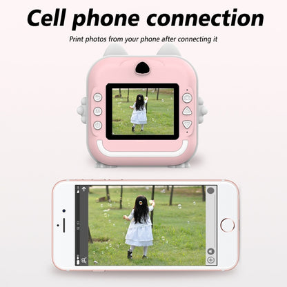 Children Instant Camera Mini Thermal HD Printer Video Photo Digital Camera, Spec: 16G  Pink - Children Cameras by buy2fix | Online Shopping UK | buy2fix