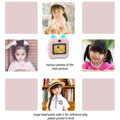 Children Instant Camera Mini Thermal HD Printer Video Photo Digital Camera, Spec: 16G  Pink - Children Cameras by buy2fix | Online Shopping UK | buy2fix