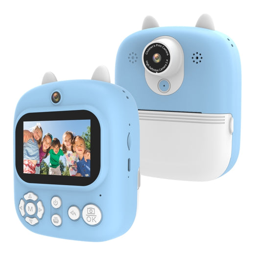 1200W Pixel  2.4 Inch Display Children Print Instant Camera Standard Blue - Children Cameras by buy2fix | Online Shopping UK | buy2fix