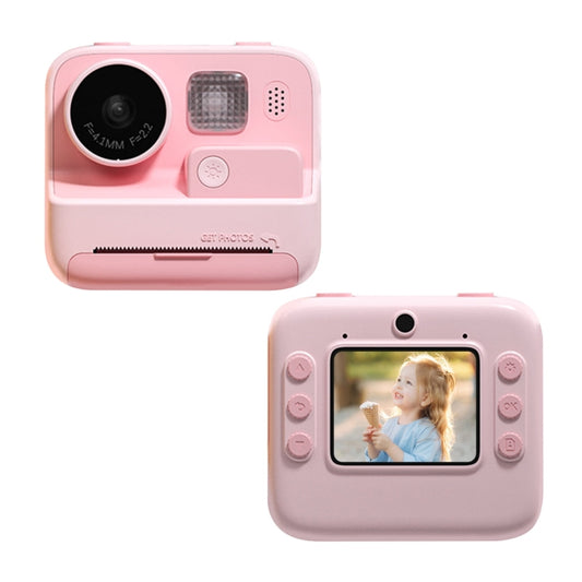 Children Instant Print Camera 4800W Pixel 2-Inch Screen Dual Lens Photography Camera(Without Memory Card Pink) - Children Cameras by buy2fix | Online Shopping UK | buy2fix