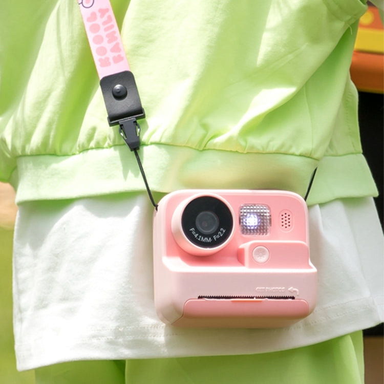 Children Instant Print Camera 4800W Pixel 2-Inch Screen Dual Lens Photography Camera(Without Memory Card Pink) - Children Cameras by buy2fix | Online Shopping UK | buy2fix