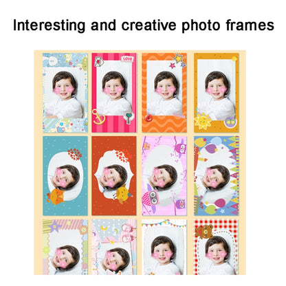 Children Instant Print Camera 1080P 2.4-Inch IPS Screen Dual Lens Photography Camera(Blue) - Children Cameras by buy2fix | Online Shopping UK | buy2fix