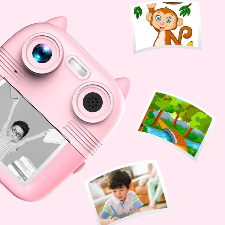 1080P Instant Print Camera 2.8-inch IPS Screen Front and Rear Dual Lens Kids Camera, Spec: Blue+32G Card - Children Cameras by buy2fix | Online Shopping UK | buy2fix