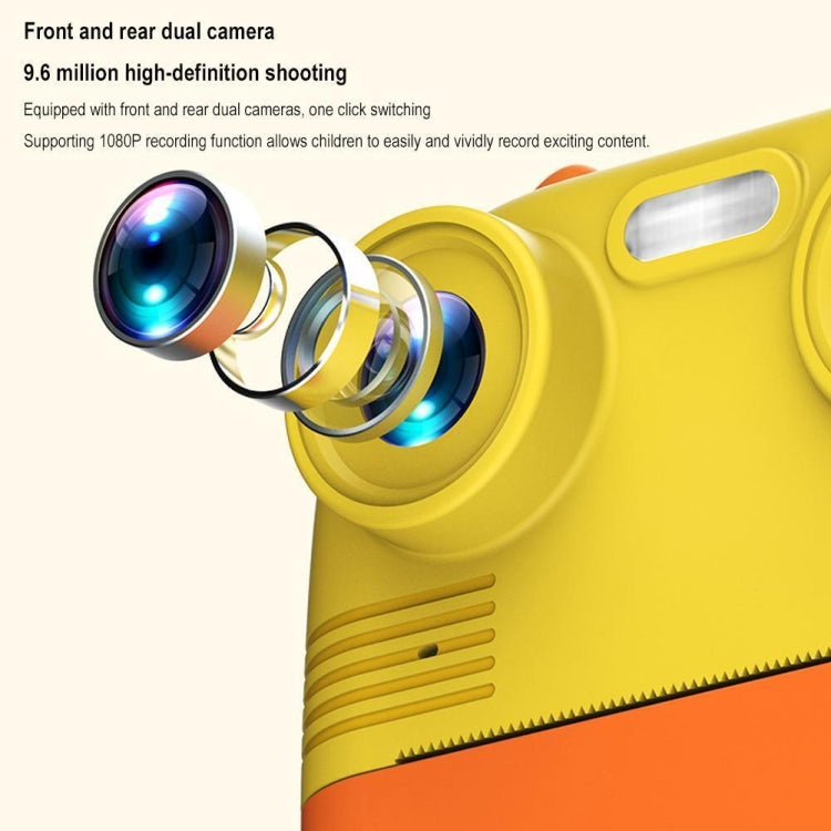 1080P Instant Print Camera 2.8-inch IPS Screen Front and Rear Dual Lens Kids Camera, Spec: Blue+32G Card - Children Cameras by buy2fix | Online Shopping UK | buy2fix
