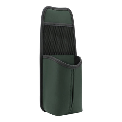 Car Seat Leather Multifunctional Tissue Water Cup Storage Hanging Bag(Army Green) by buy2fix