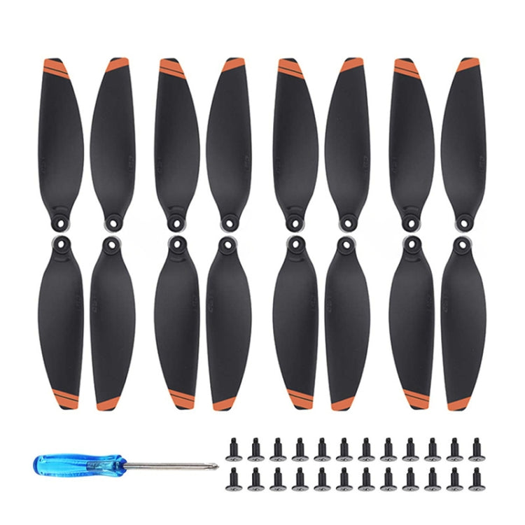 For DJI Mavic Mini 4726F Wing Propeller Blade Drone Accessories, Spec: 4pairs Orange Edge by buy2fix