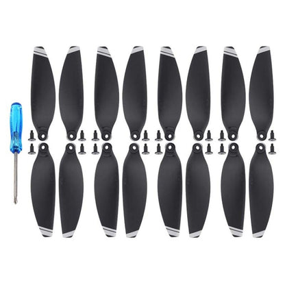 For DJI Mavic Mini 4726F Wing Propeller Blade Drone Accessories, Spec: 4pairs Silver Edge by buy2fix