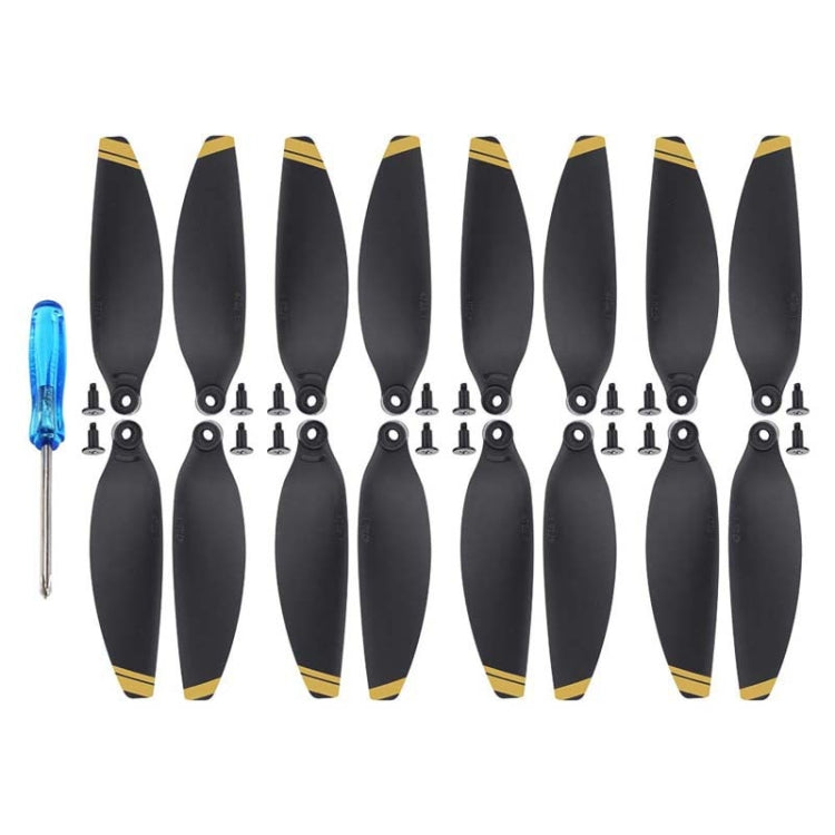 For DJI Mavic Mini 4726F Wing Propeller Blade Drone Accessories, Spec: 4pairs Golden Edge by buy2fix